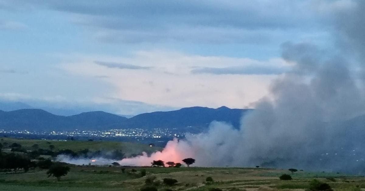 Desmienten caída de meteorito en Zimatlán de Álvarez Oaxaca; fue incendio de basurero