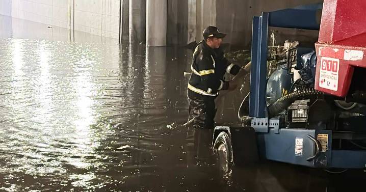CDMX amanece con lluvia generalizada y caos en Metro y vialidades