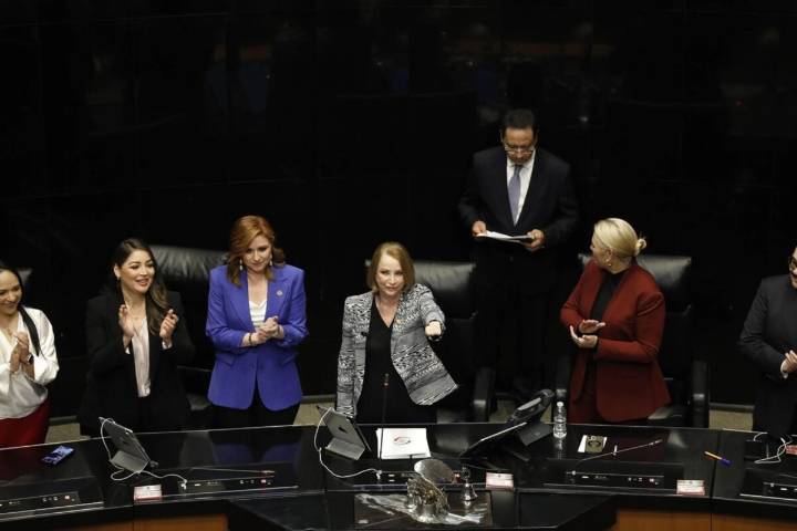 Laura Itzel Castillo, nueva presidenta del Senado