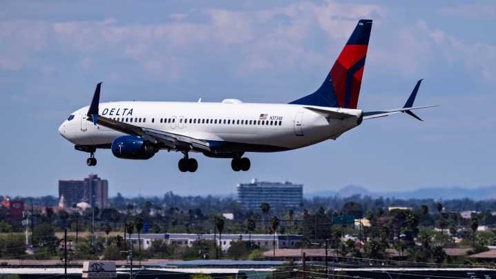 Delta Air Lines Boeing 737-800 Grounded After Wing Flap Partially Breaks Off Inflight
