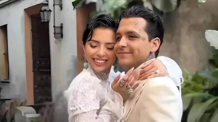 Christian Nodal y Ángela Aguilar se casan en Roma 21 días después de su ruptura