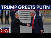 WATCH: Trump shakes hands with Putin in Alaska