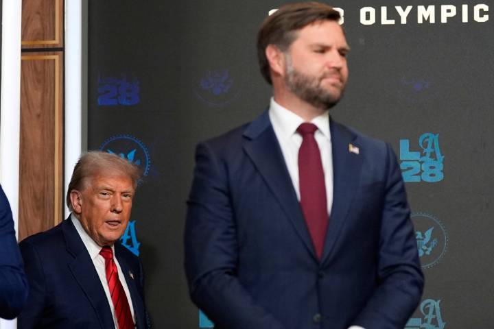Trump dice que J.D. Vance “probablemente” será su sucesor