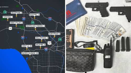 Policía desmantela banda de ladrones 'Rich Rollin', sospechosa de casi 100 robos en Los Ángeles