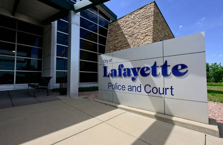 Police responding near Lafayette City Park