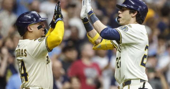 Frelick and Turang homer off Skenes as the Brewers beat the Pirates 14