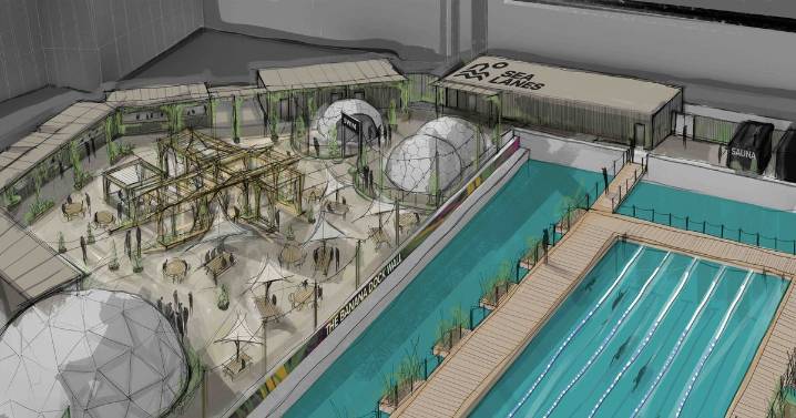 Plans announced for floating 'all natural water' lido in Canary Wharf