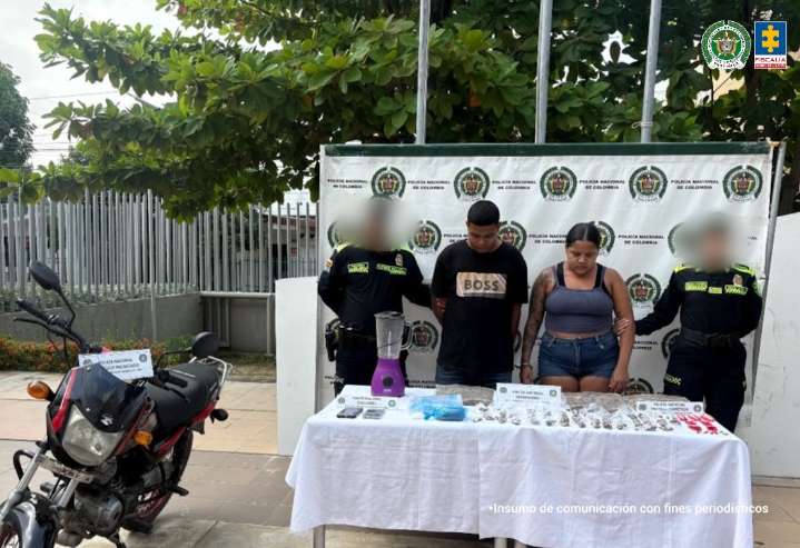 Privada de la libertad pareja implicada en narcomenudeo en Cartagena