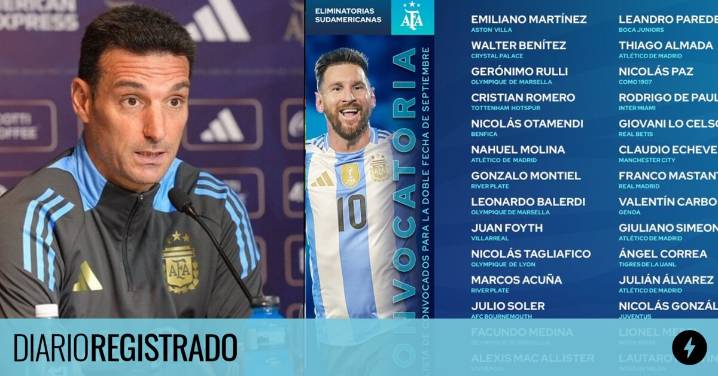 Con Messi y varias sorpresas de River y Boca, las redes reaccionaron a la lista de Scaloni