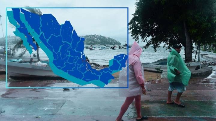 Tormenta tropical Ivo: Fuertes lluvias azotarán a todos estos estados del viernes 8 al domingo 10 de agosto
