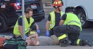 Pedestrian struck by vehicle at Twin Falls intersection