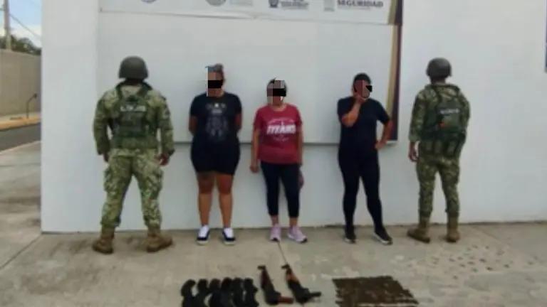 Mujeres armadas en Barrancos serían familiares de agentes de Guardia Nacional
