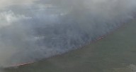 Arden los Everglades de Florida y alertan sobre la calidad del aire