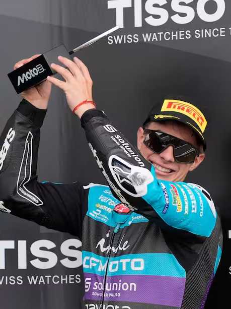 David Alonso ganó el Gran Premio de Hungría de Moto2 -