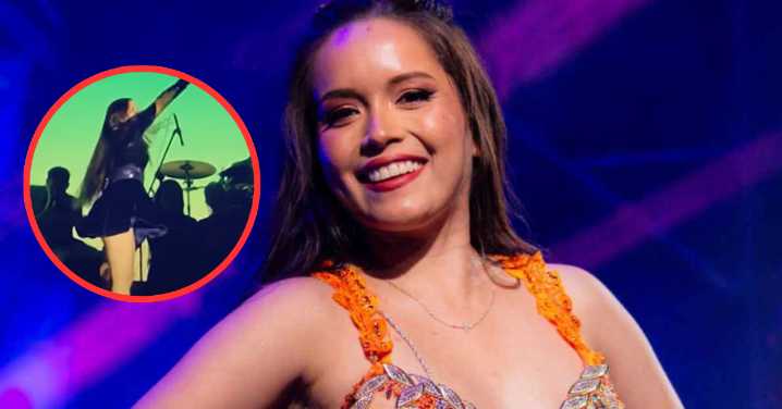 Kiara Lozano confrontó a fans que la acosaban durante concierto en Huamachuco: "Sinvergüenzas"
