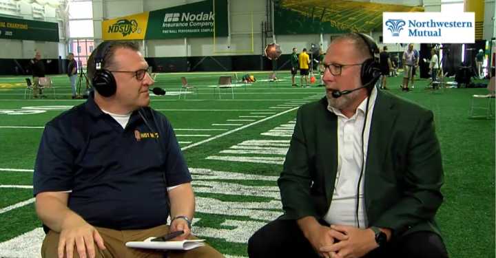 Hot Mic with Dom Izzo went live from 2025 Bison Media Day