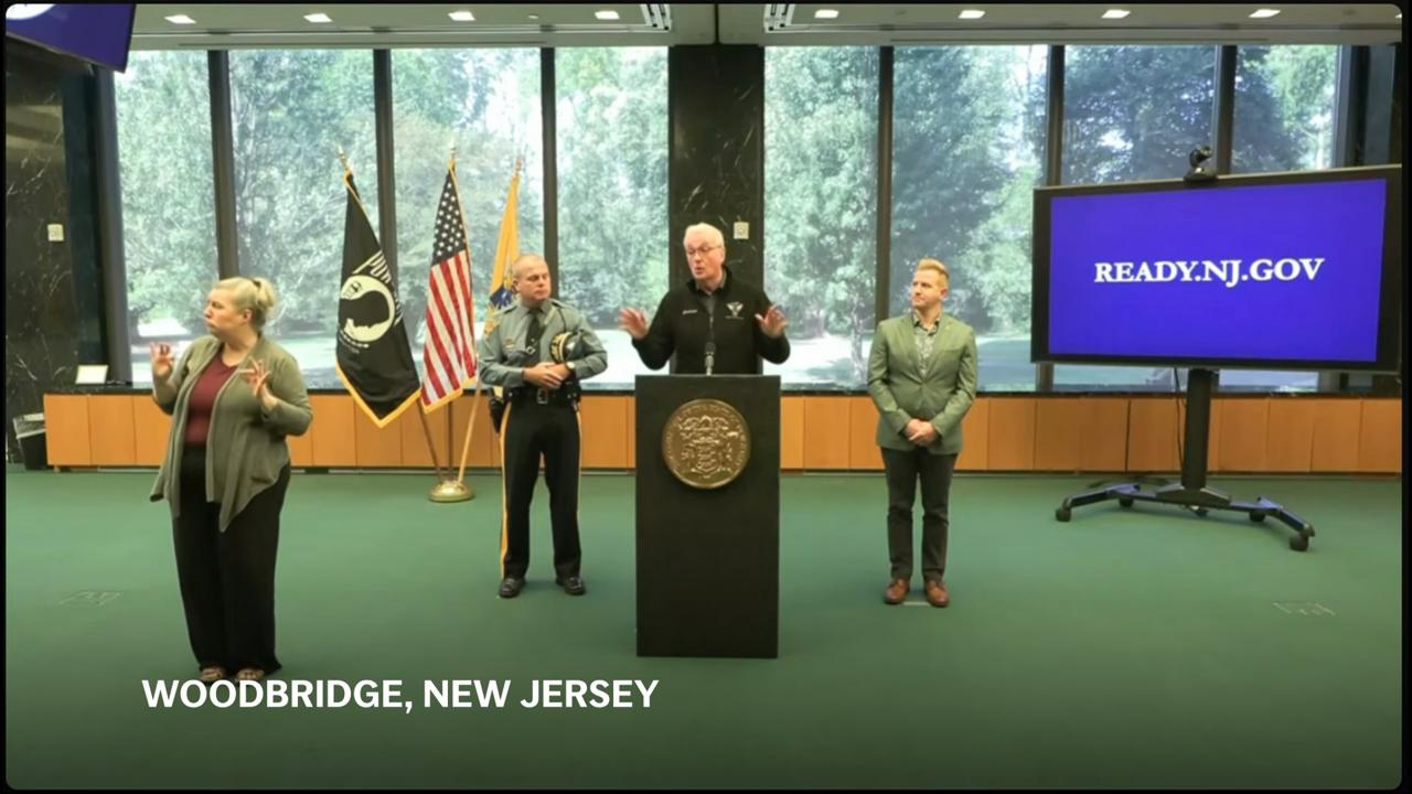 NJ Gov. Phil Murphy urges caution near the water as Hurricane Erin approaches region