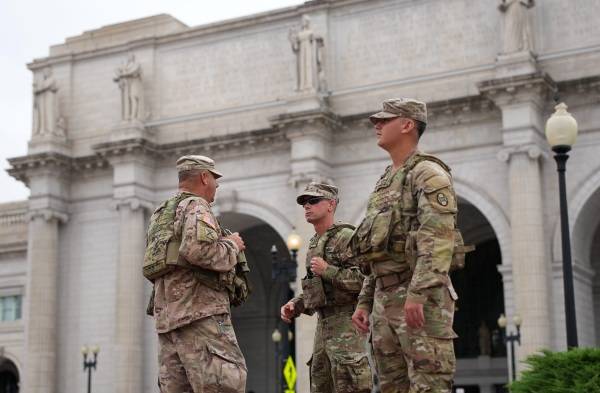 Trump to go on patrol in DC with the National Guard