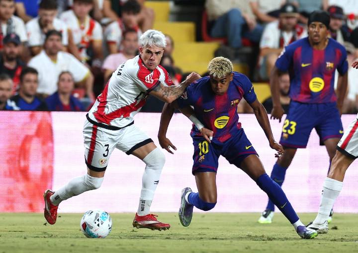 Rayo Vallecano - Barcelona en directo | Joan García salva el empate del Barça en Vallecas (1-1)