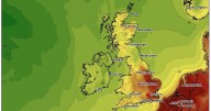 UK weather maps pinpoint where exactly the 30C September Indian Summer peak will be