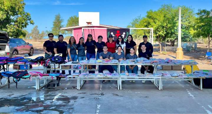Inicia Unique People recolecta anual de útiles escolares para beneficiar a estudiantes de primaria en Hermosillo
