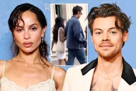 Harry Styles spotted kissing Zoe Kravtiz at London restaurant as 1D star & Catwoman actress enjoy string of dates