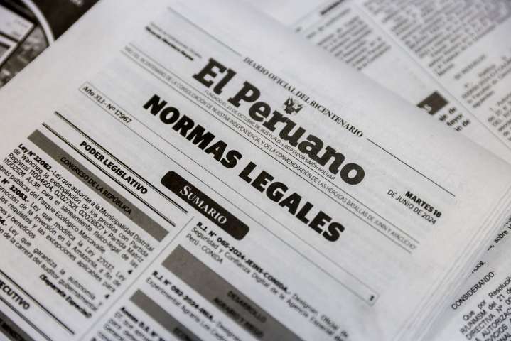 Estas son las normas legales más importantes del miércoles 27 de agosto del 2025