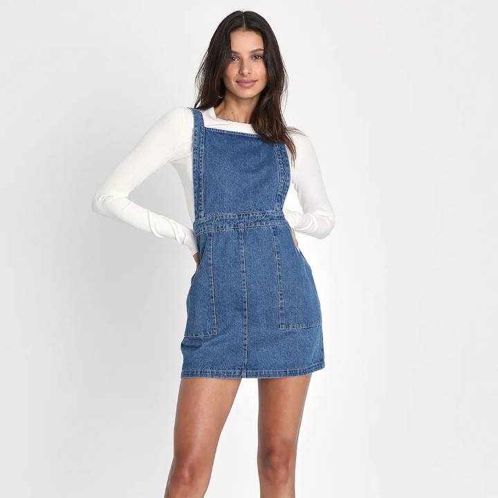 Best Denim Dresses for Fall 2025 From Amazon, Abercrombie & Fitch & More