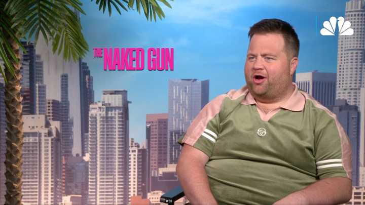Paul Walter Hauser dishes on ‘The Naked Gun’ and stadium snacks