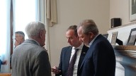 De Rivas se reunió con Mario Borghese, senador de la República Italiana