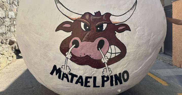 Concluyen los 'Boloencierros' de Mataelpino con cinco niños heridos leves por un cohete defectuoso