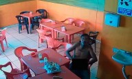 CAPTAN A “EL GATO” ENSEÑANDO SUS MISERIAS EN NEGOCIO DE COMIDA