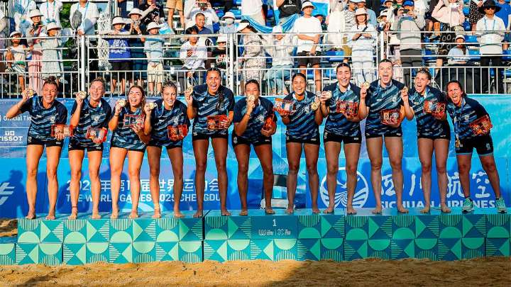 Histórico logro del handball argentino: las Kamizakes ganaron la medalla de oro en los Juegos Mundiales