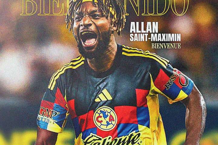 América oficializa la llegada de Allan Saint Maximin y ya entrena con el equipo