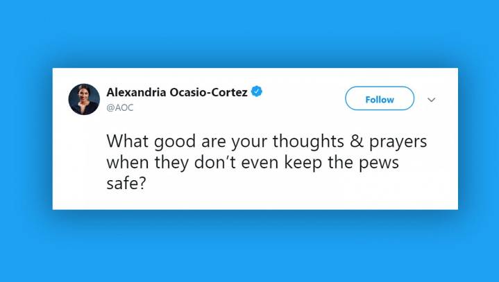 Nation Unsurprised As Ocasio-Cortez Comes Out Against Thoughts