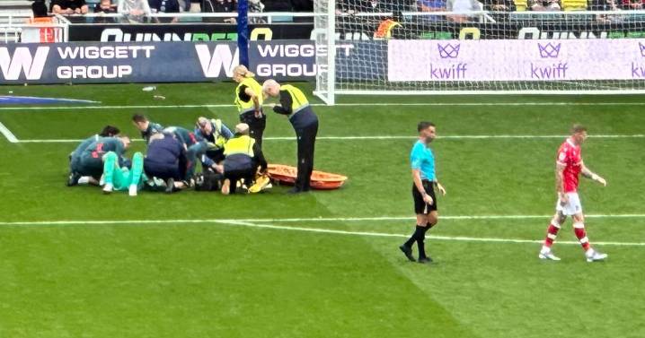 Horror for Ryan Reynolds’ Wrexham as keeper suffers terror injury with ‘leg twitching’