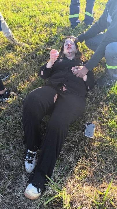 Una diputada libertaria resultó con heridas leves al despistarse su auto en la autopista Buenos Aires