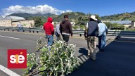 Bloquean autopista Tenango-Ixtapan; exigen obras pendientes desde 1987