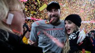 Jason Kelce congratulates Taylor Swift and Travis Kelce on engagement