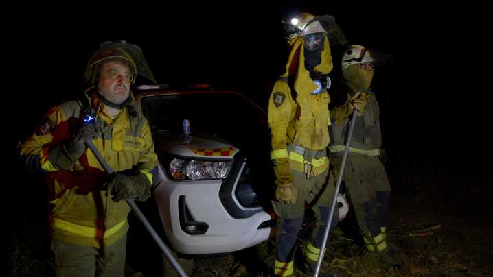 Os incendios en Ourense provocan novos confinamentos e superan xa as 31.000 hectáreas arrasadas