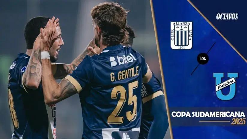 Alianza Lima vs. Universidad Católica: se enfrentan en Matute por octavos de final de la Copa Sudamericana