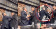 ¡A golpes en el Senado! “Alito” Moreno y Gerardo Fernández Noroña desatan caos tras concluir la Comisión Permanente y se acusan mutuamente de agresión