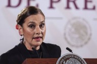 Rechaza Gutiérrez Müller que se haya mudado a España; visitó a AMLO en Palenque, asegura