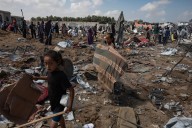 Israel atacó campo de desplazados en Gaza: “Estaríamos hechos pedazos si nos quedamos”