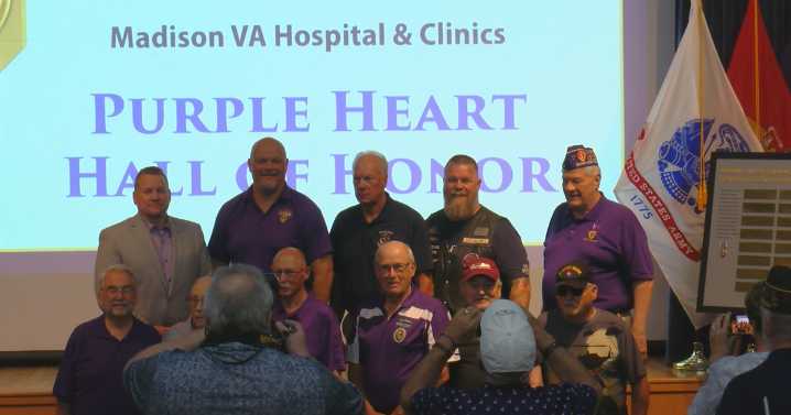 Madison VA celerates Purple Heart Day by revealing Hall of Honor