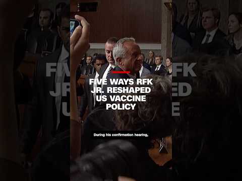 How RFK Jr. dismantled US vaccine structures in just six months