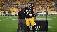 Frazier receives Joe Greene Great Performance Award