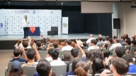 Senador Heriberto Aguilar se reúne con estudiantes del ITH