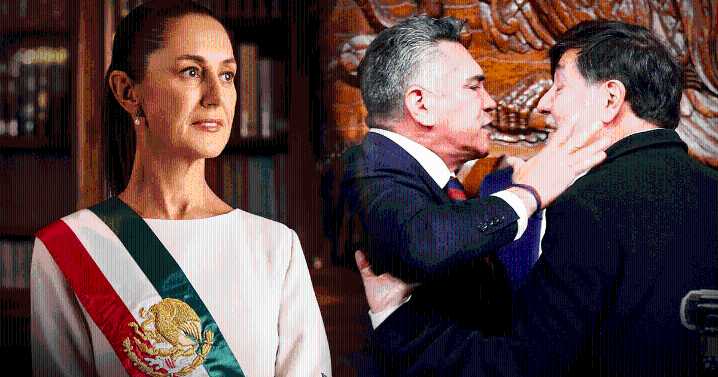 ¡Escándalo en el Senado! Claudia Sheinbaum tilda de 'lamentable' pelea entre senadores