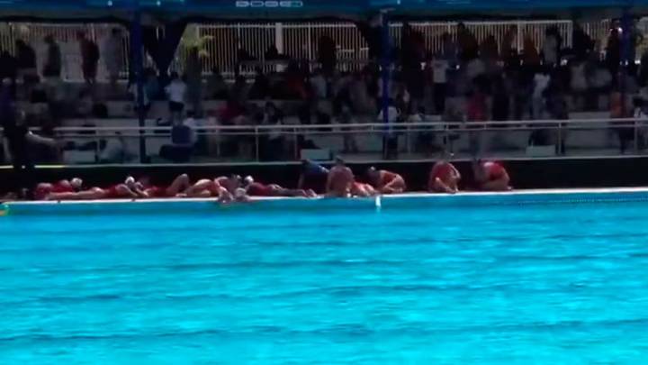 Balacera interrumpió un partido del Mundial Sub 20 de waterpolo femenino en Brasil
